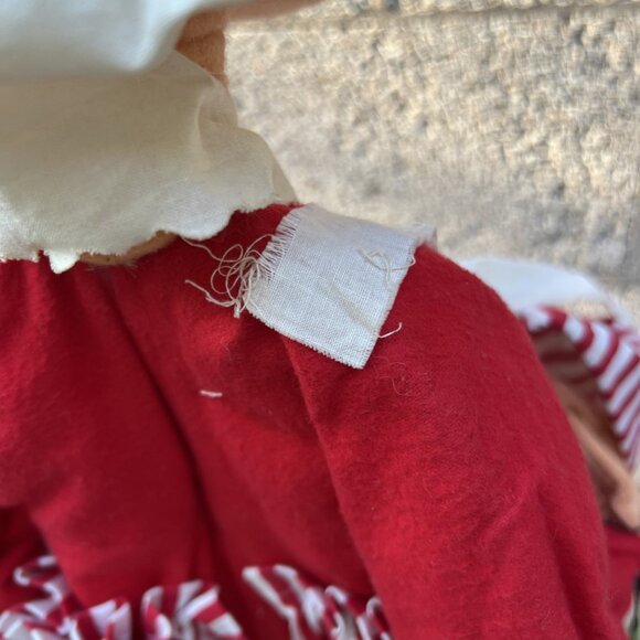 Vintage 1970s Annalee Mobilitee 30" Santa & Mrs Claus Dolls Door Greeters - Picture 13 of 16